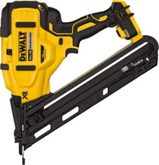 DeWALT - Cordless Finish Nailer - 15 Gauge Nail Diam, 1-1/4 to 2-1/2" Long Nail, Lithium-Ion Batteries Not Included - Exact Tool & Supply