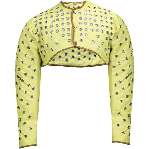 National Safety Apparel - Size XL Yellow Cut Resistant Jacket - Exact Tool & Supply