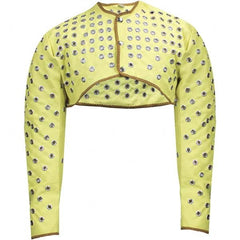 National Safety Apparel - Size L Yellow Cut Resistant Jacket - Exact Tool & Supply