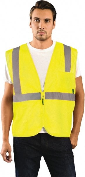 OccuNomix - High Visibility Vests Vest Style: General Purpose Vest Type: Hi Visibility - Exact Tool & Supply