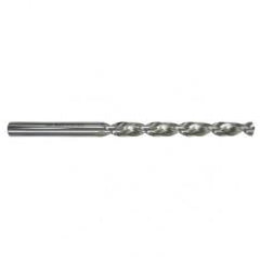 3mm Dia. - HSS Parabolic Taper Length Drill-130° Point-Coolant-Bright - Exact Tool & Supply