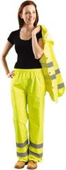 OccuNomix - Size M, Yellow, Rain Pants - No Pockets - Exact Tool & Supply