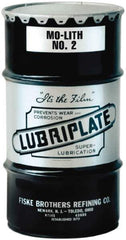 Lubriplate - 120 Lb Drum Moly-Disulfide Extreme Pressure Grease - Gray, Extreme Pressure, 350°F Max Temp, NLGIG 2, - Exact Tool & Supply