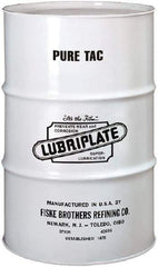 Lubriplate - 400 Lb Drum Aluminum Medium Speeds Grease - White, Food Grade, 400°F Max Temp, NLGIG 2, - Exact Tool & Supply