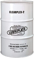 Lubriplate - 400 Lb Drum Aluminum Medium Speeds Grease - Translucent, Food Grade, 400°F Max Temp, NLGIG 2, - Exact Tool & Supply