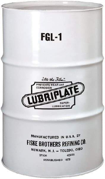 Lubriplate - 400 Lb Drum Aluminum General Purpose Grease - White, Food Grade, 360°F Max Temp, NLGIG 1, - Exact Tool & Supply
