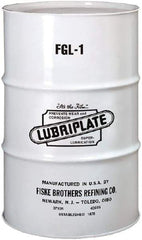 Lubriplate - 400 Lb Drum Aluminum General Purpose Grease - White, Food Grade, 360°F Max Temp, NLGIG 1, - Exact Tool & Supply