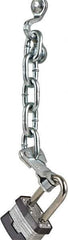 Sav-Lok - Chain Assembly - For Use with Padlocks with Shackles from 5/16 to 3/8" - Exact Tool & Supply