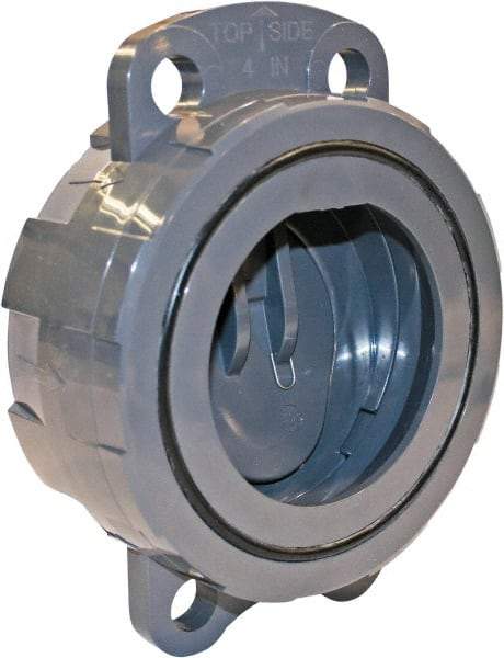 Hayward - 2" PVC Check Valve - Wafer Check Valve, Wafer, 150 WOG - Exact Tool & Supply