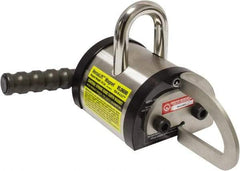 Mag-Mate - 600 Lb Load Capacity, Permanent Neo-Lift Magnet - 6-1/2" High x 5" Wide, 2 Poles - Exact Tool & Supply