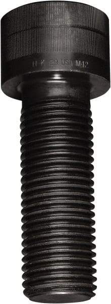 Holo-Krome - M42x4.50 Metric Coarse Hex Socket Drive, Socket Cap Screw - Grade 12.9 Alloy Steel, Black Oxide Finish, Fully Threaded, 80mm Length Under Head - Exact Tool & Supply