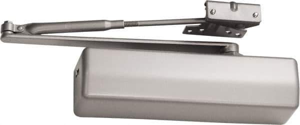 Corbin Russwin - Non-Handed Door Closer Manual Damper - Aluminum (Satin) Finish, Non-Handed - Exact Tool & Supply