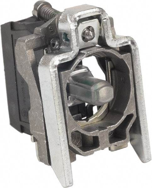 Schneider Electric - 110-120 VAC at 50/60 Hz Green Lens LED Indicating Light - Screw Connector, Electromagnetic Field Resistant, Electrostatic Discharge Resistant, Shock Resistant, Vibration Resistant - Exact Tool & Supply