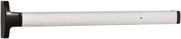 Falcon - 2' 6" to 3' 4-1/2" Door Width Concealed Vertical Rod Push Bar - Dark Bronze Finish - Exact Tool & Supply
