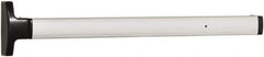 Falcon - 2' 6" to 3' 4-1/2" Door Width Concealed Vertical Rod Push Bar - Dark Bronze Finish - Exact Tool & Supply