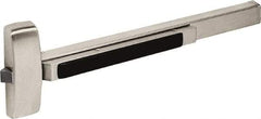 Sargent - 2' 9" to 3' Door Width Rim Exit Device - Satin Stainless Steel Finish - Exact Tool & Supply
