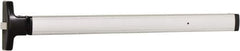 Falcon - 2' 6" to 3' 4-1/2" Door Width Rim Exit Device - Anodized Aluminum Finish - Exact Tool & Supply