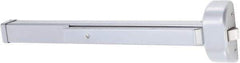 Arrow Lock - 2' 8" to 3' Door Width Rim Exit Device - Aluminum Finish - Exact Tool & Supply