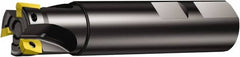 Sandvik Coromant - 1-1/2" Cut Diam, 10.01mm Max Depth, 1-1/4" Shank Diam, Weldon Shank, 4.001" OAL, Indexable Square-Shoulder End Mill - Exact Tool & Supply