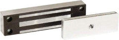 Securitron - 200 Lb Avg Magnetic Pull Electromagnetic Lock - 4.6" Long x 1.14" High x 3/4" Deep, 24 VDC - Exact Tool & Supply