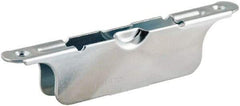 Made in USA - 1-1/4" Long x 0.63" Wide x 5.89" High, Draw Latch - Zinc Plated Steel, with Plain Steel Finish - Exact Tool & Supply