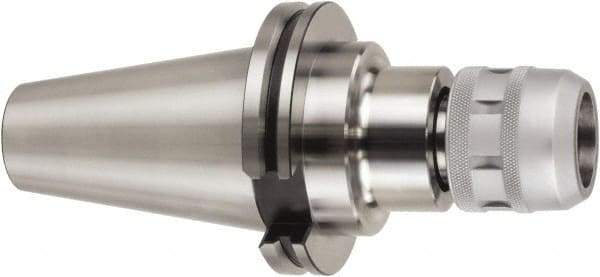 Lyndex - CAT50 Taper Plus, 3/4" Hole Diam x 2.047" Nose Diam Milling Chuck - 4.134" Projection, 0.0002" TIR, Through-Spindle Coolant, - Exact Tool & Supply