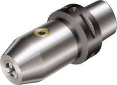 Sandvik Coromant - 0.5 to 13mm Capacity, Tapered Mount Steel Drill Chuck - Keyed, Modular Connection, 95mm Open Length - Exact Tool & Supply