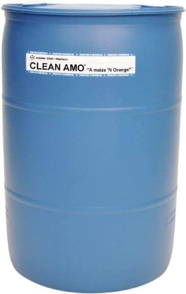 Master Fluid Solutions - 54 Gal Drum Cleaner/Degreaser - Liquid, Natural Solvent Extracted from Corn & Oranges, Low Odor - Exact Tool & Supply