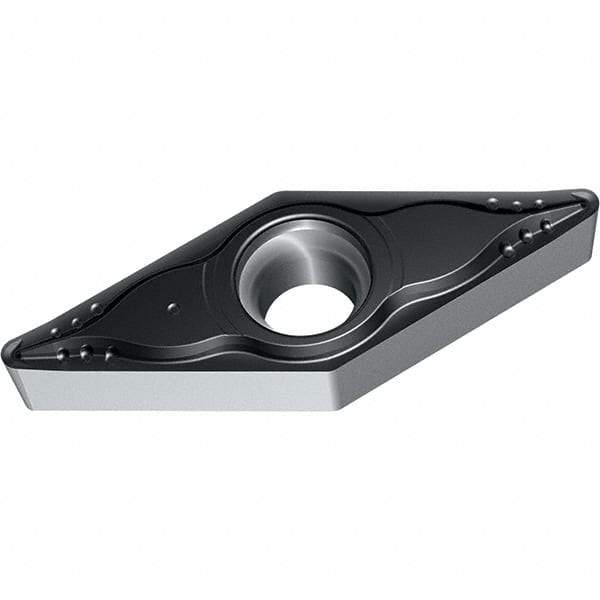 Walter - VBMT331.5 MP4 Grade WPP20S Carbide Turning Insert - 35° Parallelogram, 3/8" Inscr Circle, 3/16" Thick, 0.024" Corner Radius - Exact Tool & Supply