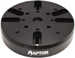 Raptor Workholding - 9-7/8" Jaw Width, 2" High Riser - For Use with 4 & 5 Axis Workholding Systems - Exact Tool & Supply