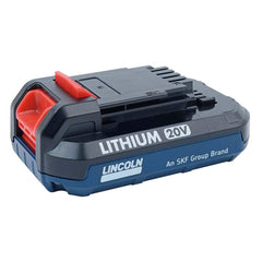 Lincoln - Power Tool Batteries; Voltage: 20.00 ; Battery Chemistry: Lithium Ion ; Battery Capacity (Ah): 1.50 ; Time to Charge (Minutes): 90.00 ; Time to Charge (Hours): 1.50 - Exact Tool & Supply