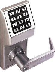 Alarm Lock - Combination Entry with Key Override Lever Lockset for 1-5/8 to 1-7/8" Thick Doors - Exact Tool & Supply