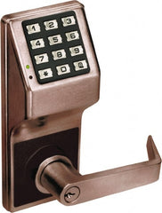 Alarm Lock - Combination Entry with Key Override Lever Lockset for 1-5/8 to 1-7/8" Thick Doors - Exact Tool & Supply