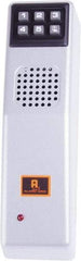 Alarm Lock - Combination Entry Lever Lockset - 2-3/8" Back Set, Steel, Silver Finish - Exact Tool & Supply
