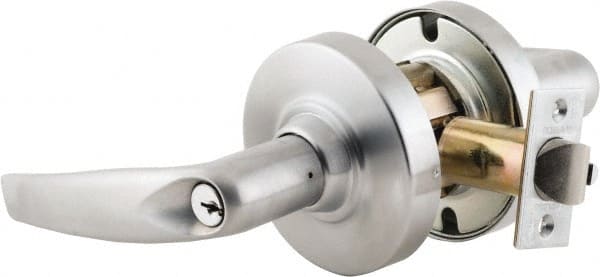 Schlage - Classroom Lever Lockset for 1-3/4 to 2" Thick Doors - Exact Tool & Supply