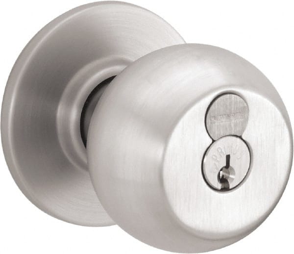 Schlage - Entry Lever Lockset for 1-3/8 to 1-7/8" Thick Doors - Exact Tool & Supply