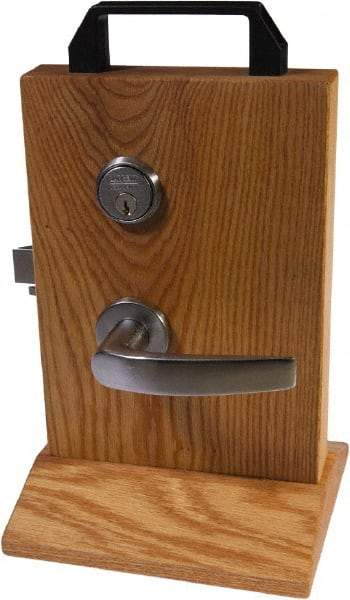 Sargent - Classroom Lever Lockset - 2-3/4" Back Set, Steel, Brushed Chrome Finish - Exact Tool & Supply