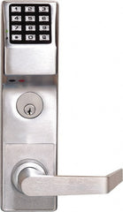 Alarm Lock - Combination Entry with Key Override Lever Lockset for 1-3/4" Thick Doors - Exact Tool & Supply