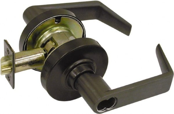 Schlage - Entrance Lever Lockset for 1-5/8 to 2" Thick Doors - Exact Tool & Supply