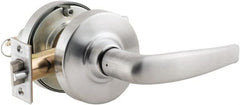 Schlage - Storeroom Lever Lockset for 1-5/8 to 2" Thick Doors - Exact Tool & Supply