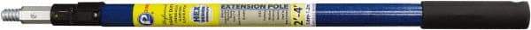 Premier Paint Roller - 2 to 4' Long Paint Roller Extension Pole - Aluminum & Fiberglass - Exact Tool & Supply