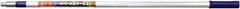 Premier Paint Roller - 3 to 6' Long Paint Roller Extension Pole - Aluminum - Exact Tool & Supply
