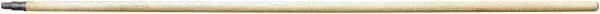 Premier Paint Roller - 5' Long Paint Roller Extension Pole - Wood - Exact Tool & Supply