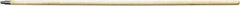 Premier Paint Roller - 5' Long Paint Roller Extension Pole - Wood - Exact Tool & Supply