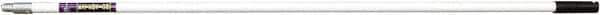 Premier Paint Roller - 4' Long Paint Roller Extension Pole - Steel - Exact Tool & Supply