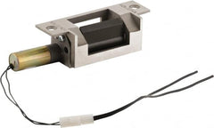 Von Duprin - 4.88" Long x 1-1/4" Wide, Satin Stainless Steel Finish, Electric Door Strike - Exact Tool & Supply