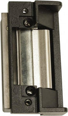 Rutherford - 4.88" Long x 1-1/4" Wide, Satin Stainless Steel Finish, Electric Door Strike - 24 Volt, VDC Power, Zinc Alloy - Exact Tool & Supply