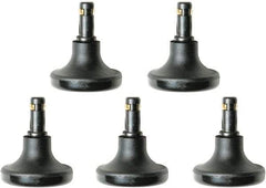 Bevco - Black Replacement Glides - For Bevco Seating - Exact Tool & Supply