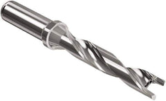 Seco - Crownloc Plus Series, 17 Head Connection, 5xD, 3/4" Shank Diam, Drill Body - 118.6mm Body to Flange Length, SD405 Toolholder, 17mm Nose Diam, 4" Flute Length - Exact Tool & Supply