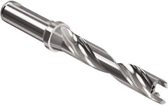 Seco - Crownloc Plus Series, 17 Head Connection, 5xD, 3/4" Shank Diam, Drill Body - 118.6mm Body to Flange Length, SD405 Toolholder, 17mm Nose Diam, 4" Flute Length - Exact Tool & Supply